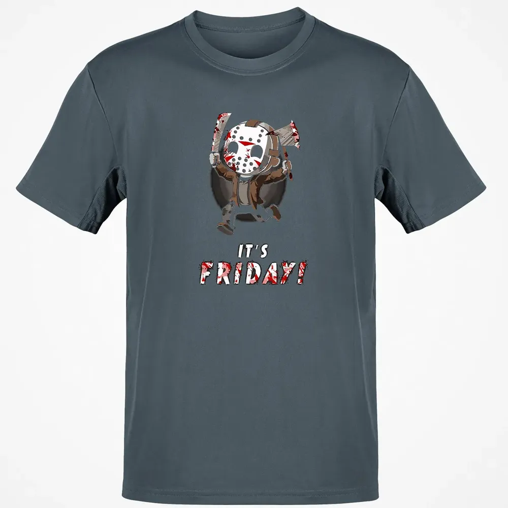 It's Friday 13th Funny Halloween Horror Graphic Classic Unisex T-Shirt - 4