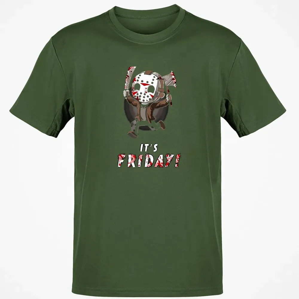It's Friday 13th Funny Halloween Horror Graphic Classic Unisex T-Shirt - 7