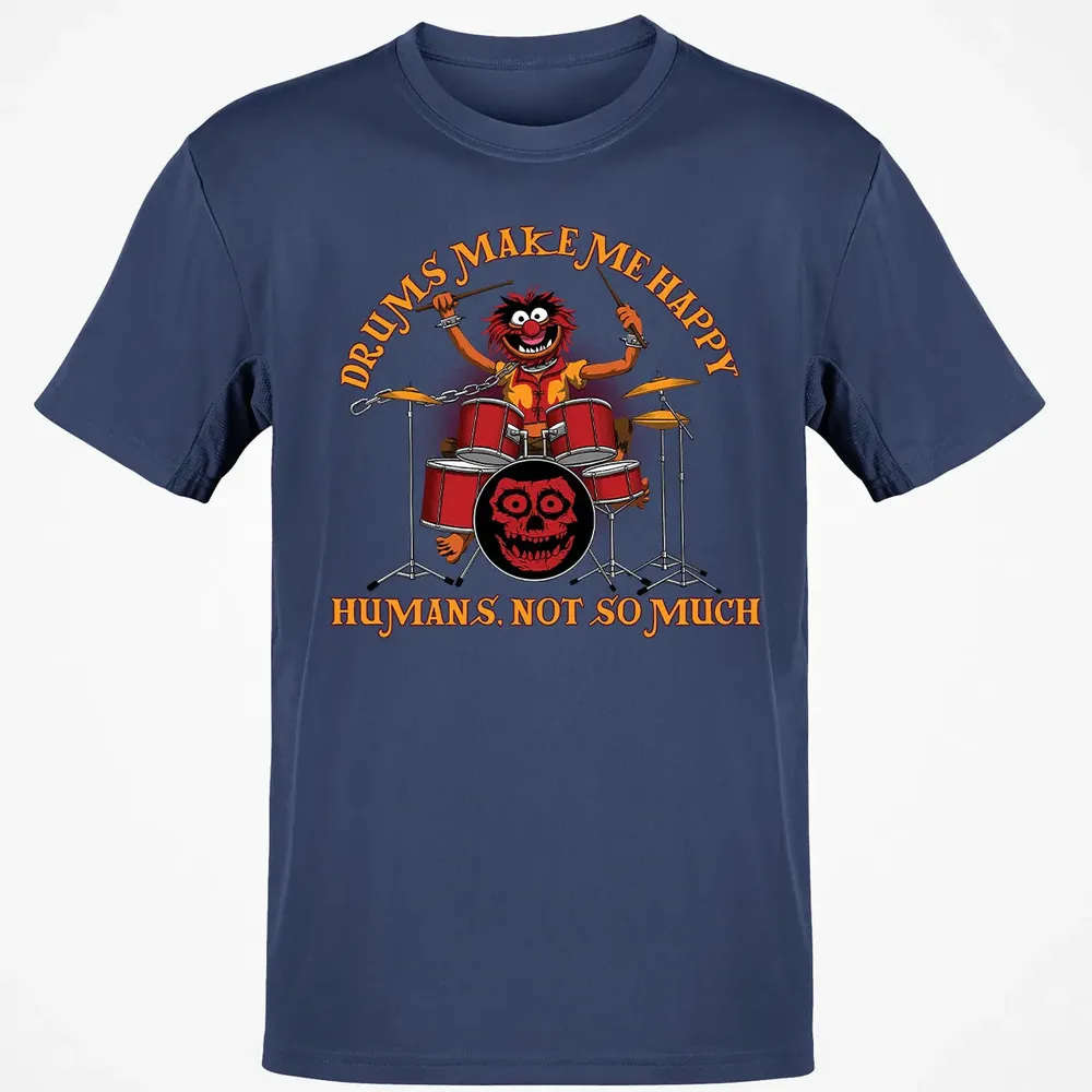 Drums Make Me Happy Classic Unisex T-Shirt - 8