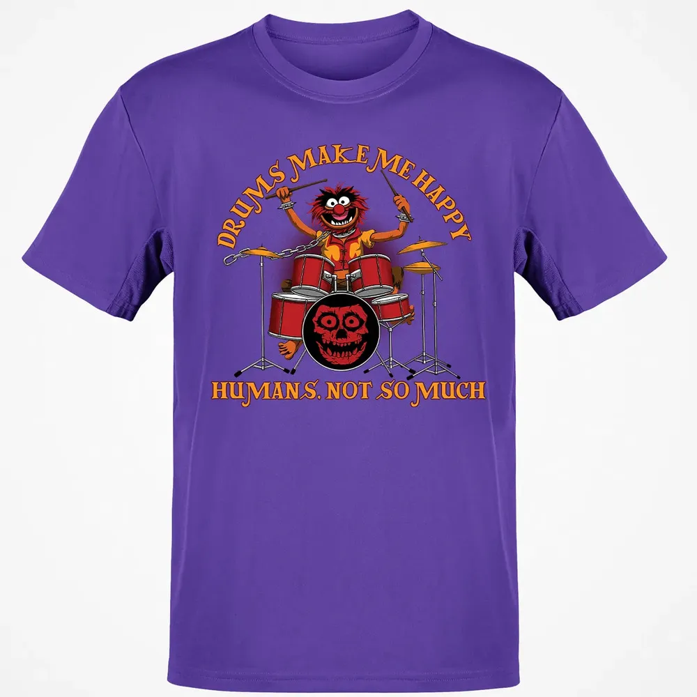 Drums Make Me Happy Classic Unisex T-Shirt - 10