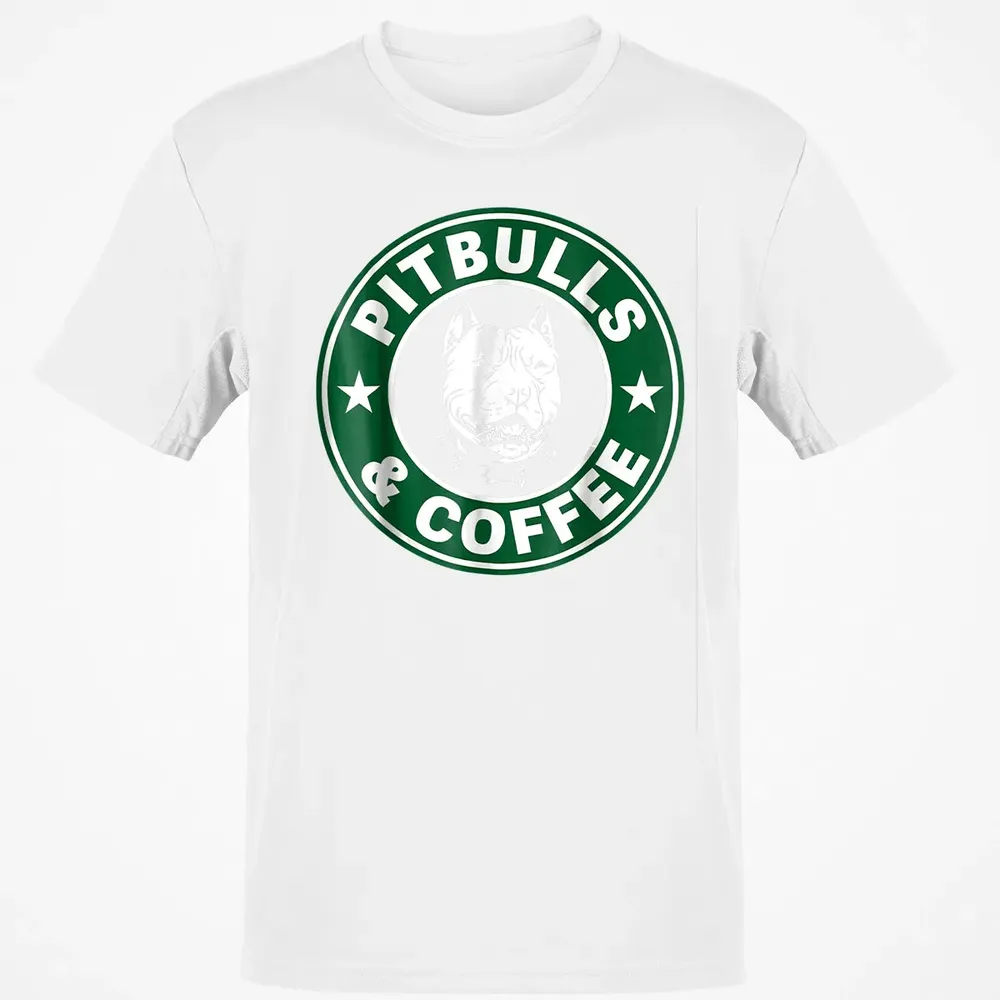 Pitbull and Coffee Classic Unisex T-Shirt - 13