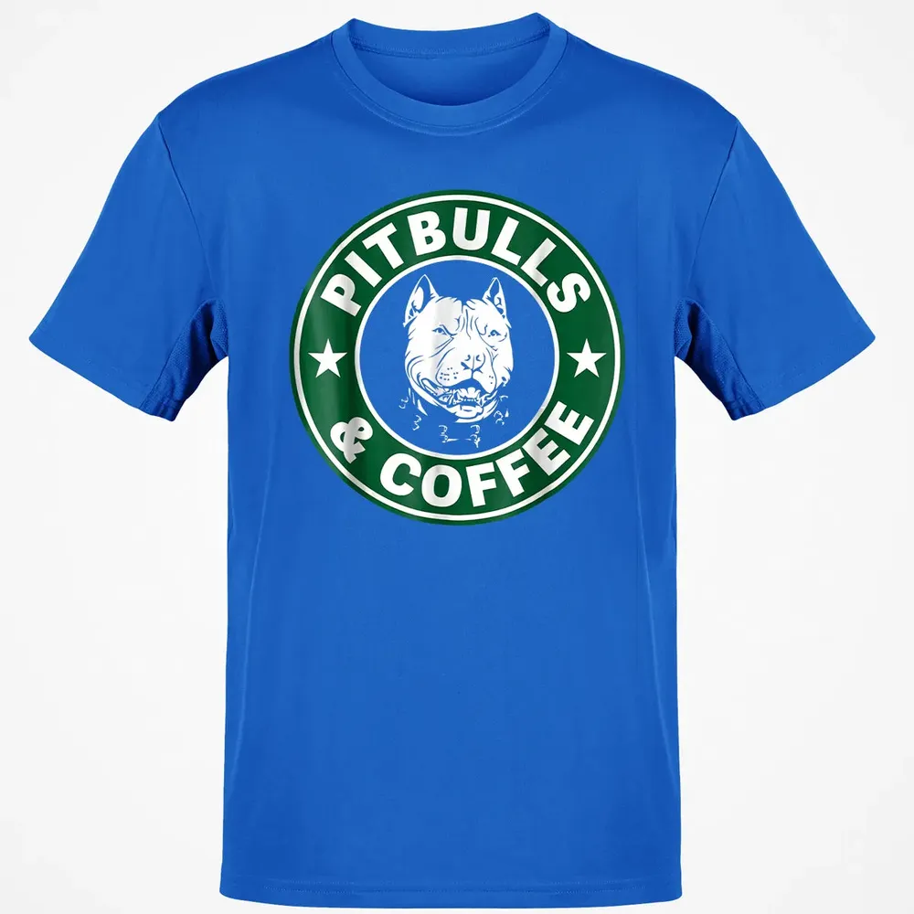 Pitbull and Coffee Classic Unisex T-Shirt - 12