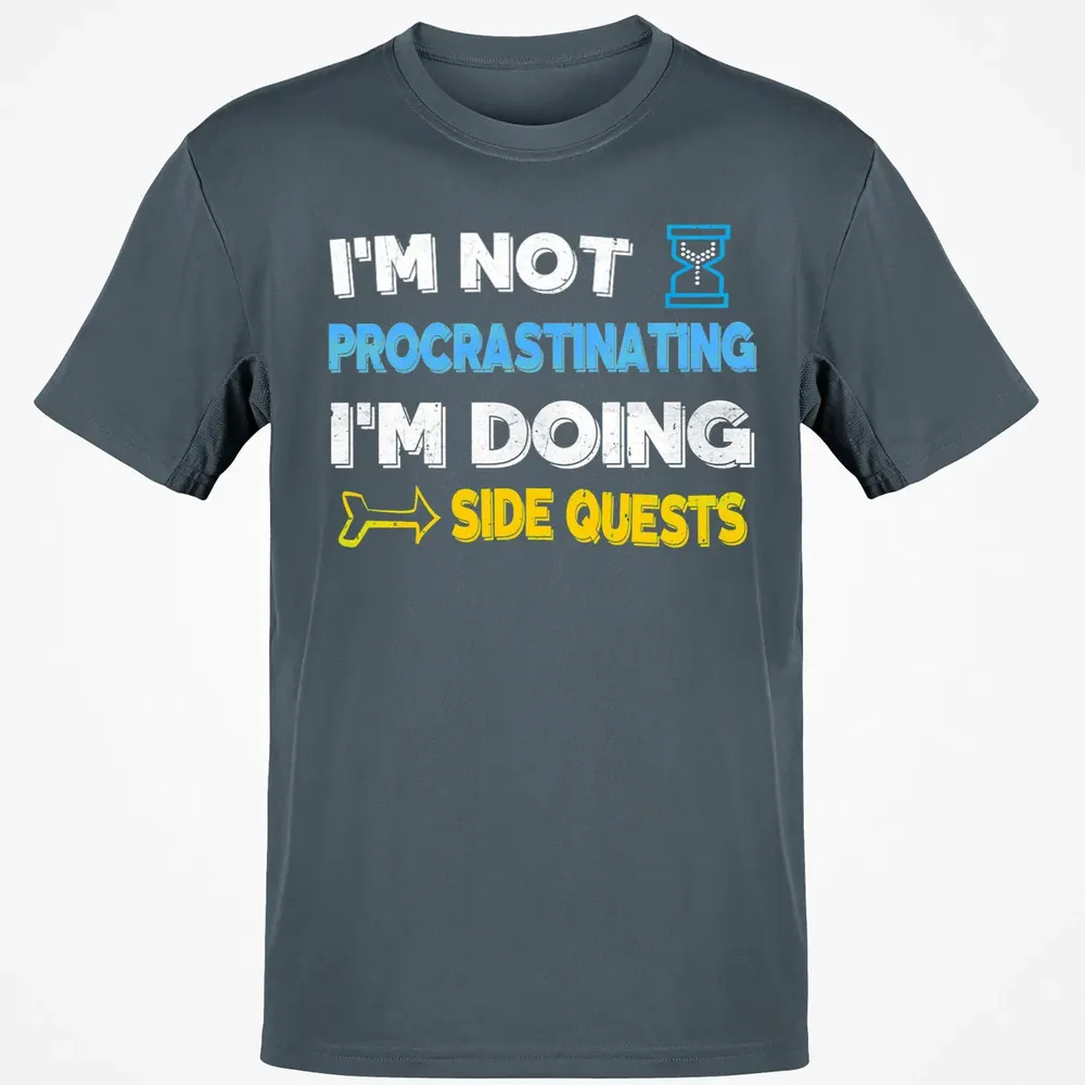 Fantasy Im doing side quests Classic Unisex T-Shirt - 4