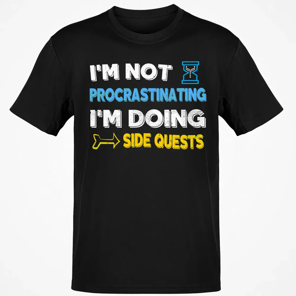 Fantasy Im doing side quests Classic Unisex T-Shirt - 2