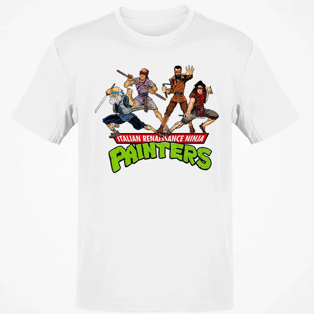 Italian Renaissance Ninja Painter Classic Unisex T-Shirt - 13