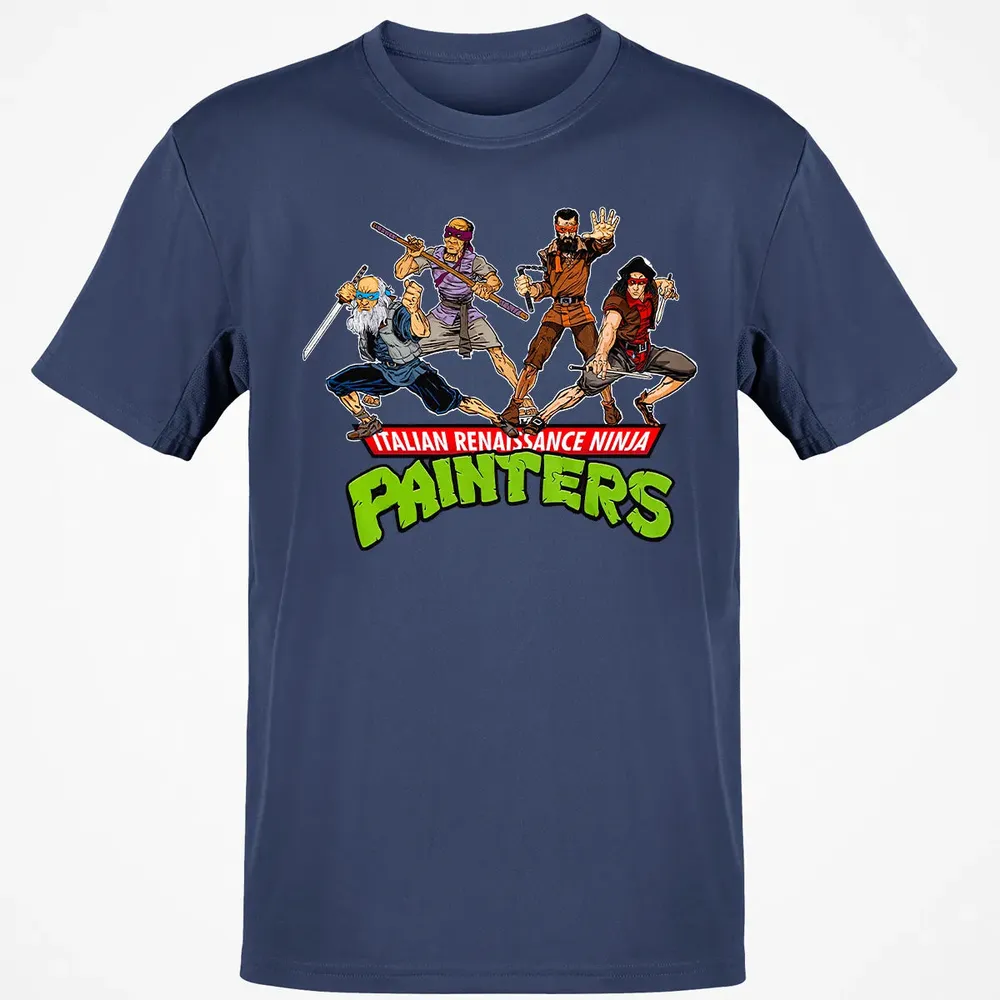 Italian Renaissance Ninja Painter Classic Unisex T-Shirt - 8