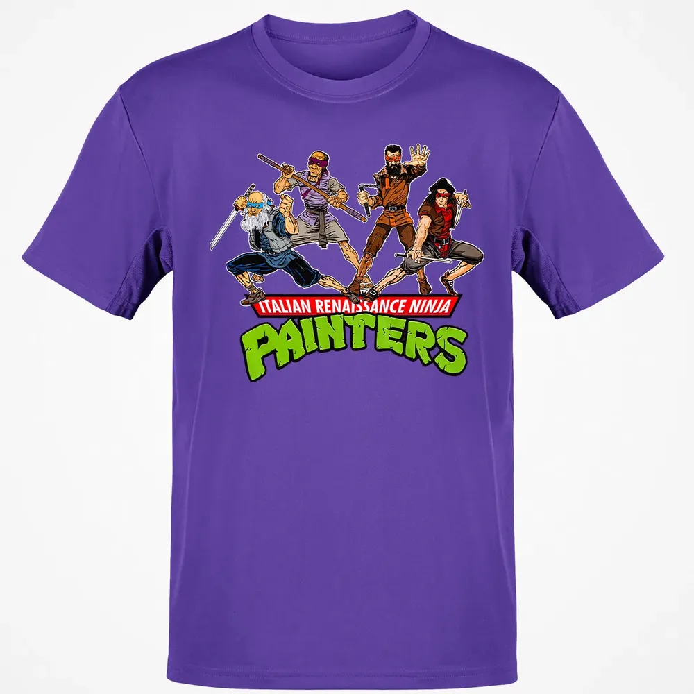 Italian Renaissance Ninja Painter Classic Unisex T-Shirt - 10
