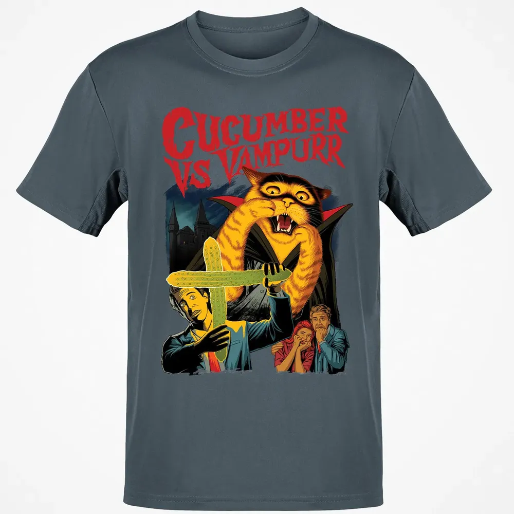 Cucumber vs Vampurr Classic Unisex T-Shirt - 4