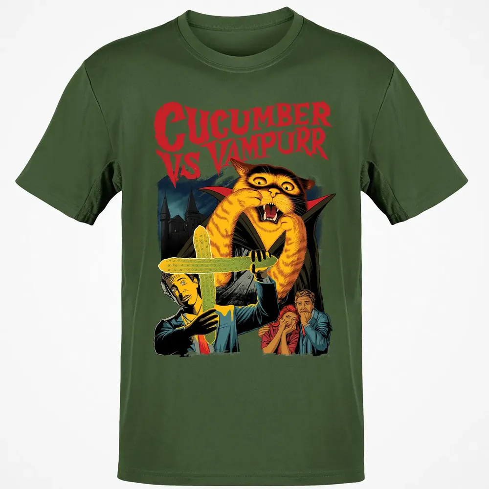 Cucumber vs Vampurr Classic Unisex T-Shirt - 7