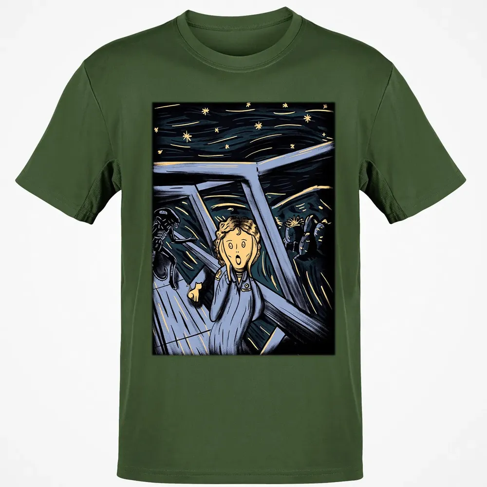 Space Scream Classic Unisex T-Shirt - 7