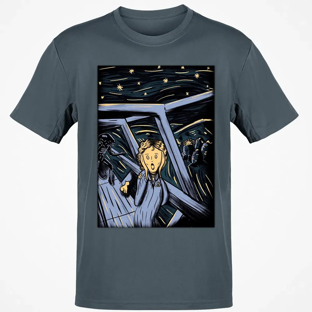 Space Scream Classic Unisex T-Shirt - 4