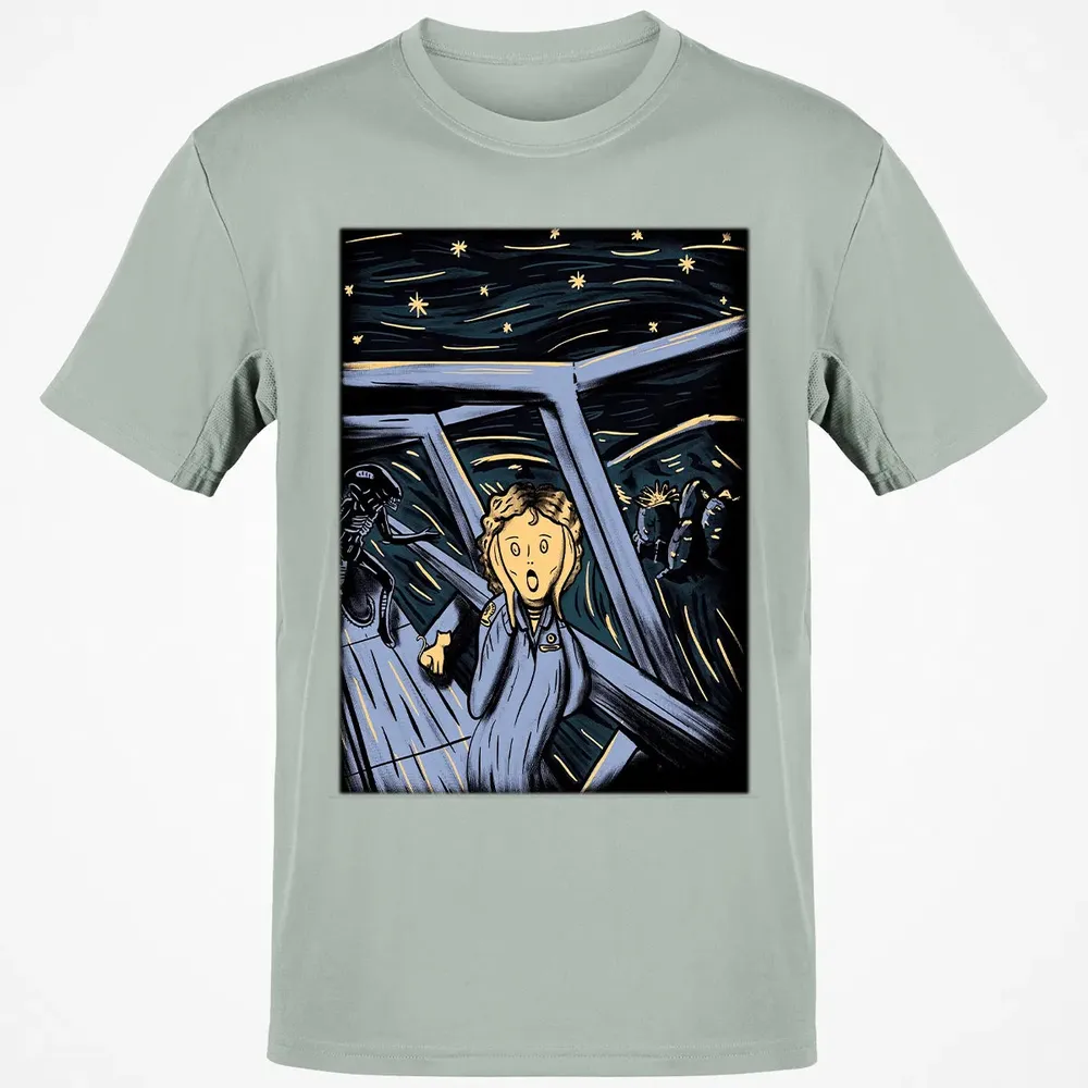Space Scream Classic Unisex T-Shirt - 3