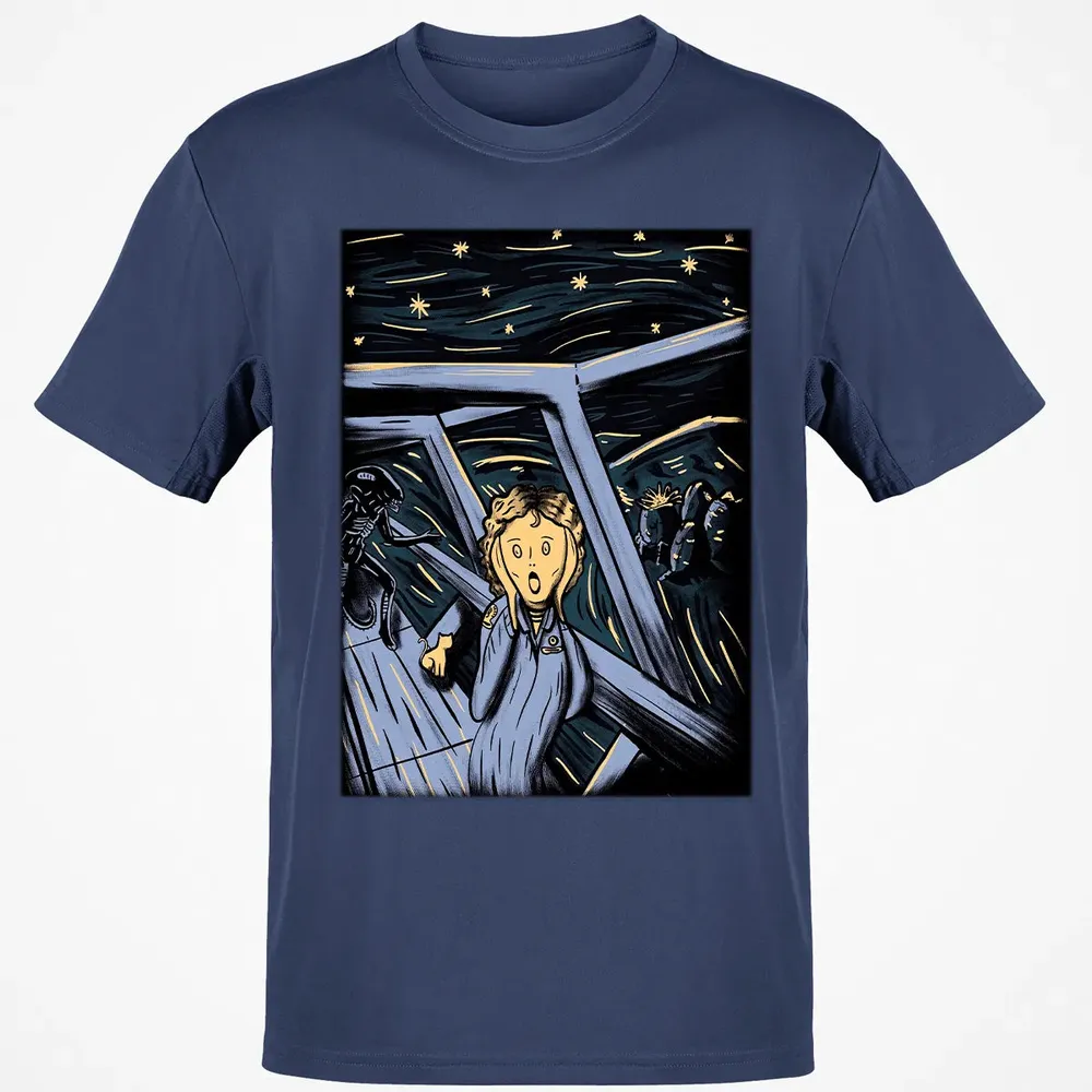 Space Scream Classic Unisex T-Shirt - 8