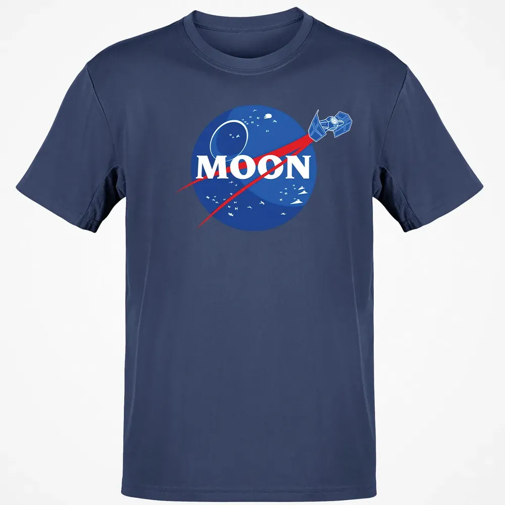 Moon Spaceship Classic Unisex T-Shirt - 8