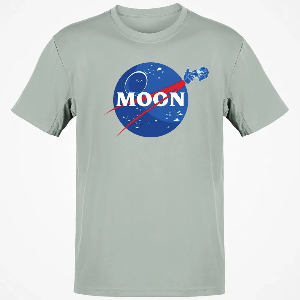 Moon Spaceship Classic Unisex T-Shirt - 3