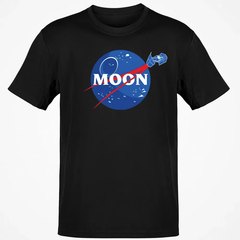 Moon Spaceship Classic Unisex T-Shirt - 2