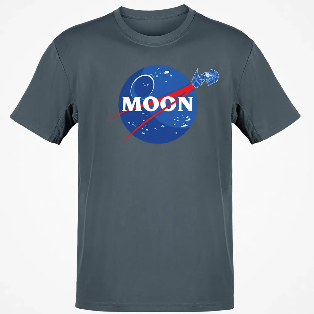 Moon Spaceship Classic Unisex T-Shirt - 4