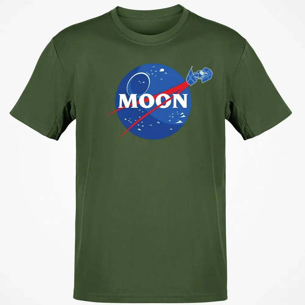 Moon Spaceship Classic Unisex T-Shirt - 7