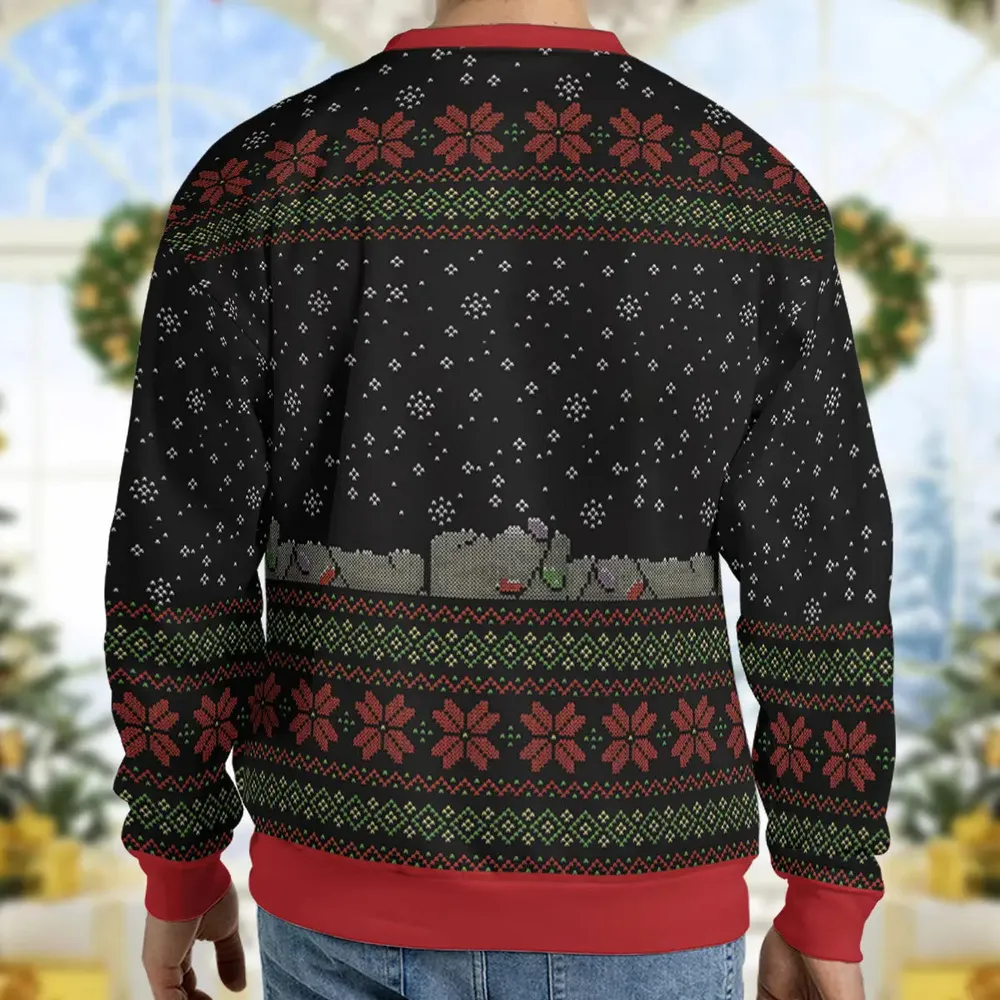 Your Eggnog Smells of Elderberries Monty Python Ugly Christmas Sweatshirt - 2
