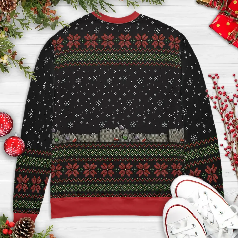 Your Eggnog Smells of Elderberries Monty Python Ugly Christmas Sweatshirt - 4