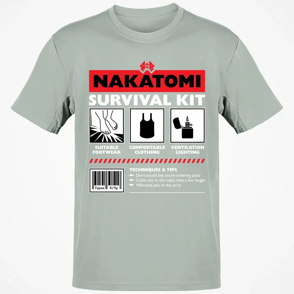 Nakatomi Survival Kit Classic Unisex T-Shirt - 3