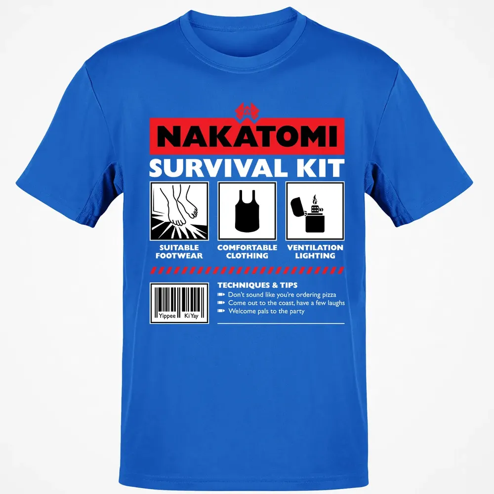 Nakatomi Survival Kit Classic Unisex T-Shirt - 12