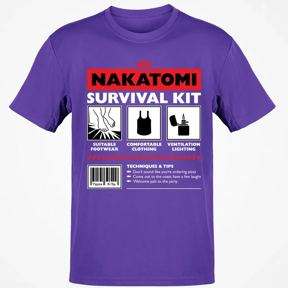Nakatomi Survival Kit Classic Unisex T-Shirt - 10