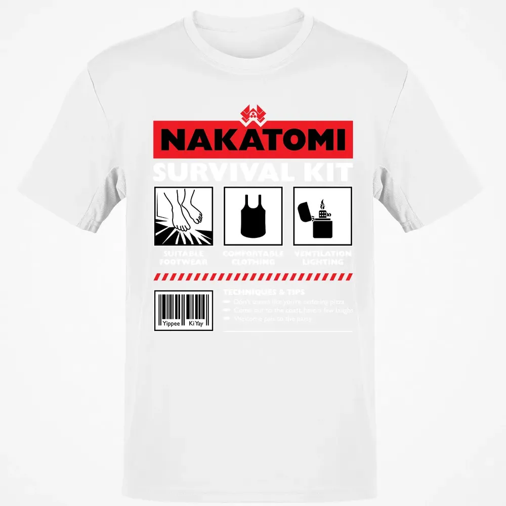 Nakatomi Survival Kit Classic Unisex T-Shirt - 13