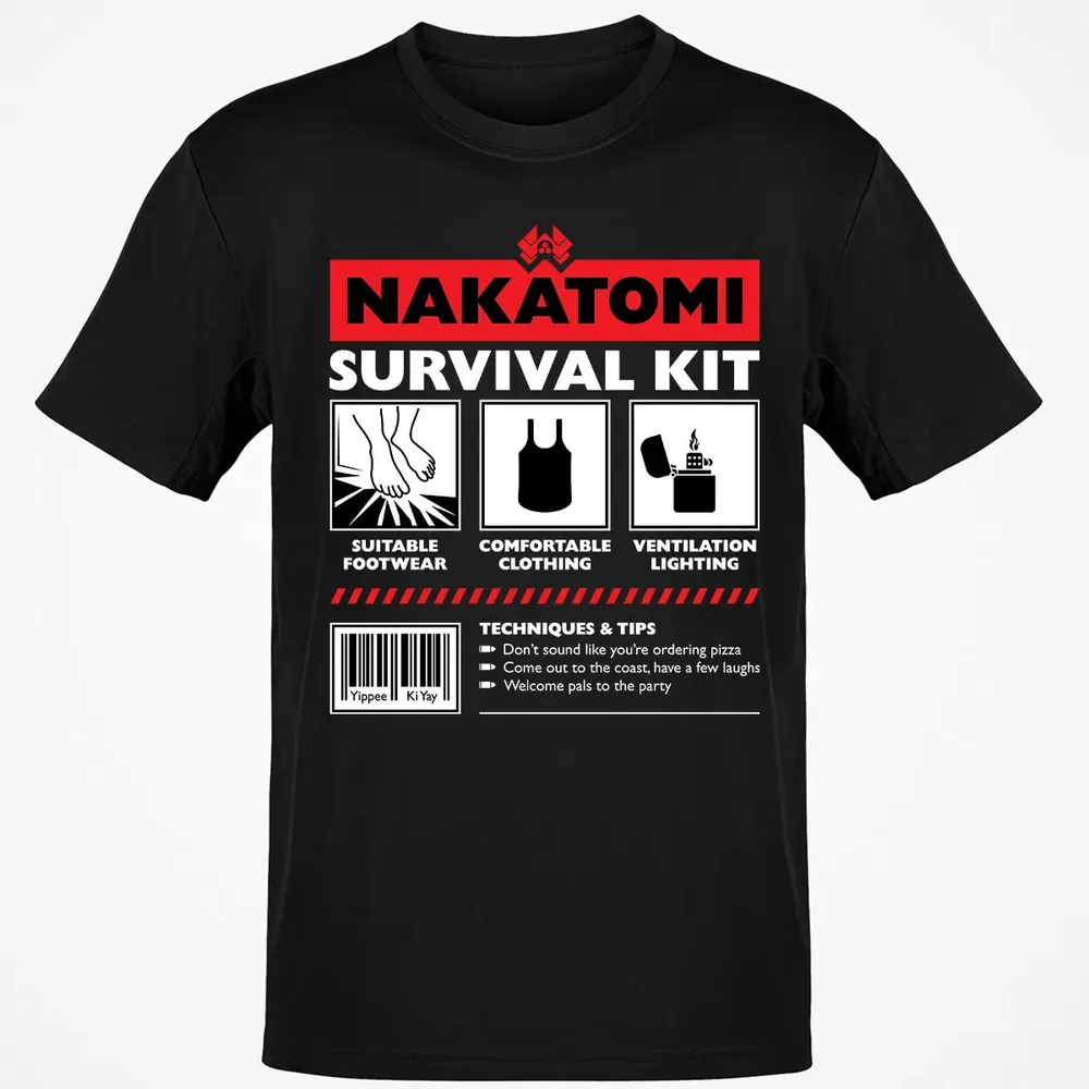 Nakatomi Survival Kit Classic Unisex T-Shirt - 2