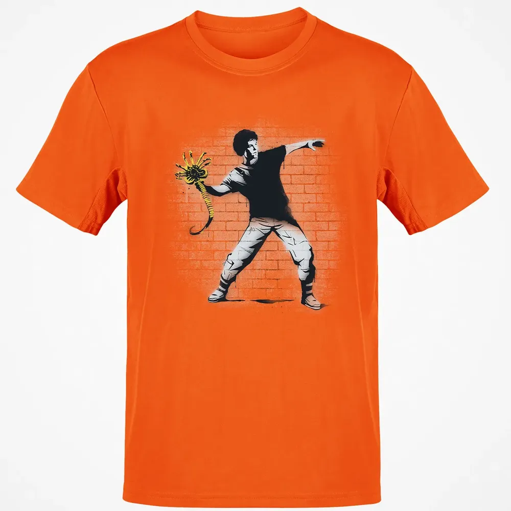 Alien Thrower Classic Unisex T-Shirt - 9