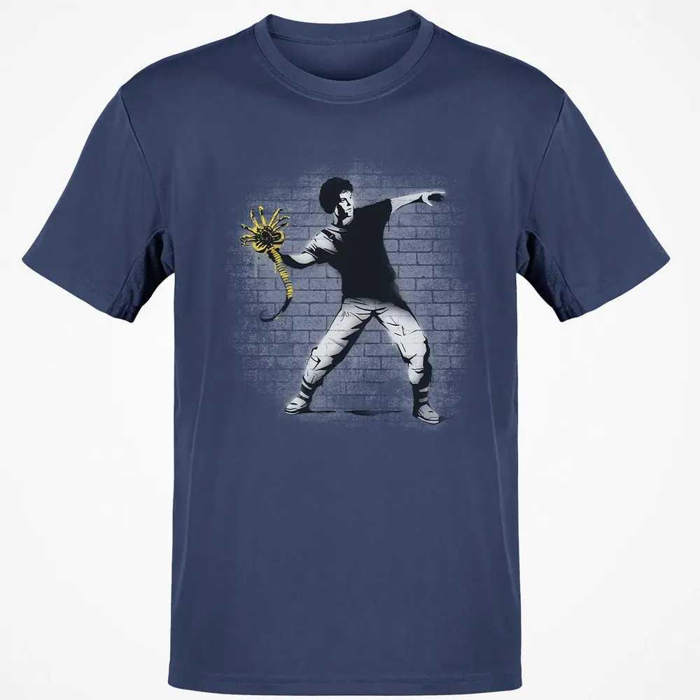 Alien Thrower Classic Unisex T-Shirt - 8