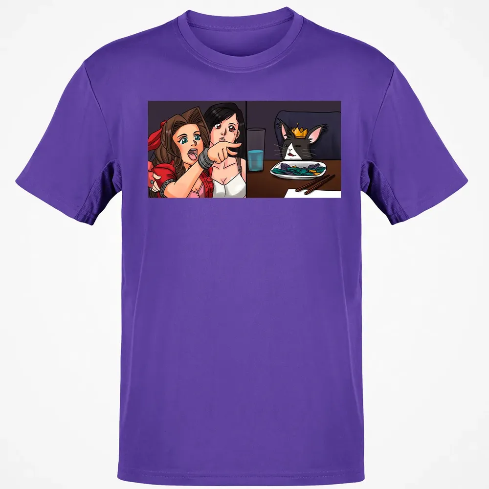 Aerith Yelling At Cat Classic Unisex T-Shirt - 10