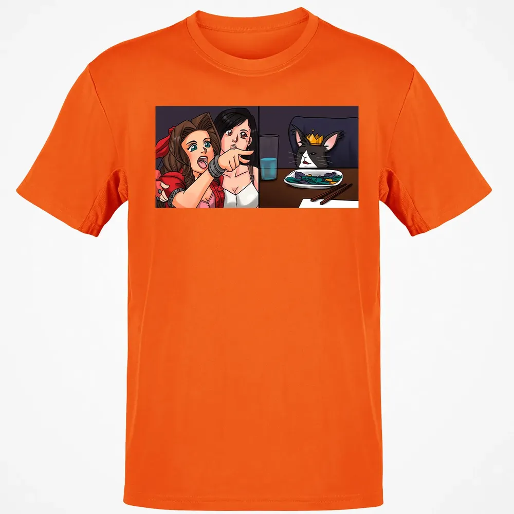 Aerith Yelling At Cat Classic Unisex T-Shirt - 9