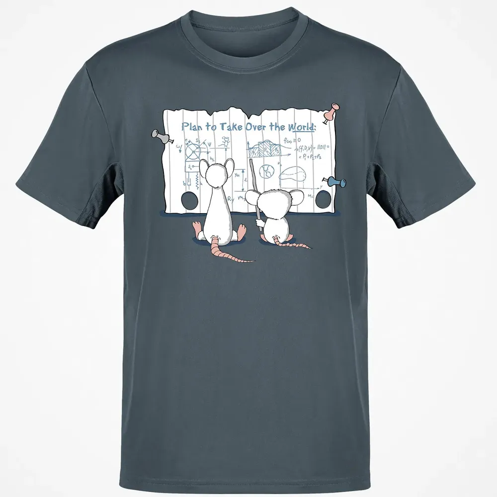 Plan To Take Over The World Classic Unisex T-Shirt - 4