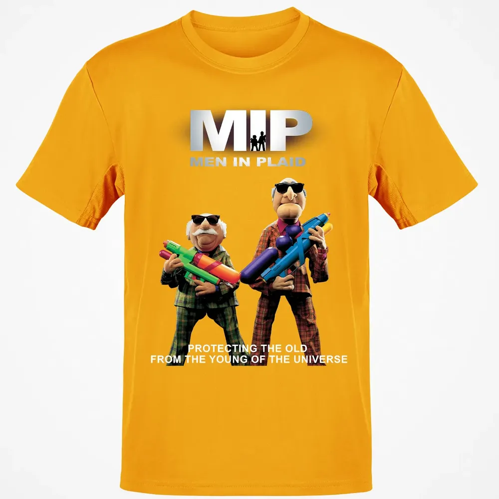 Men In Plaid Classic Unisex T-Shirt - 5