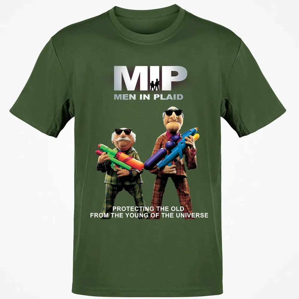 Men In Plaid Classic Unisex T-Shirt - 7
