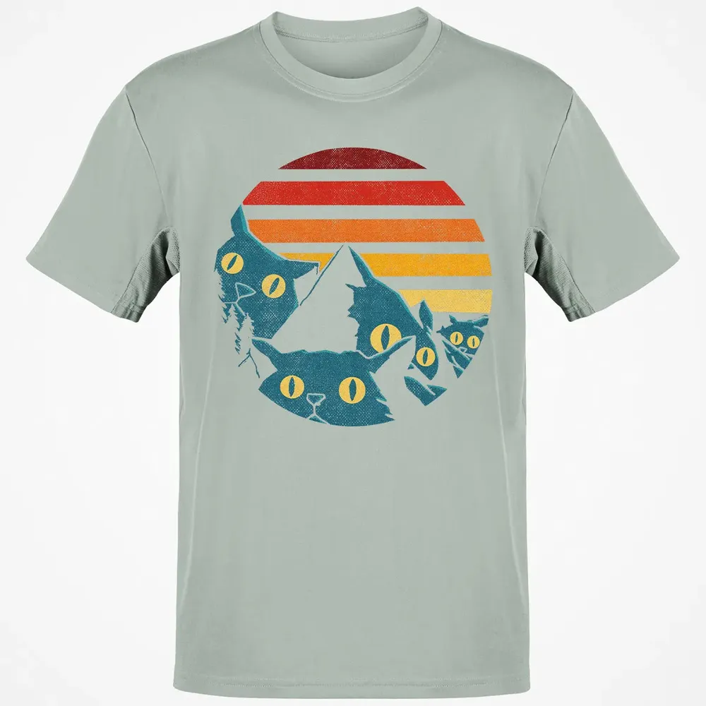 Meowntains Classic Unisex T-Shirt - 3
