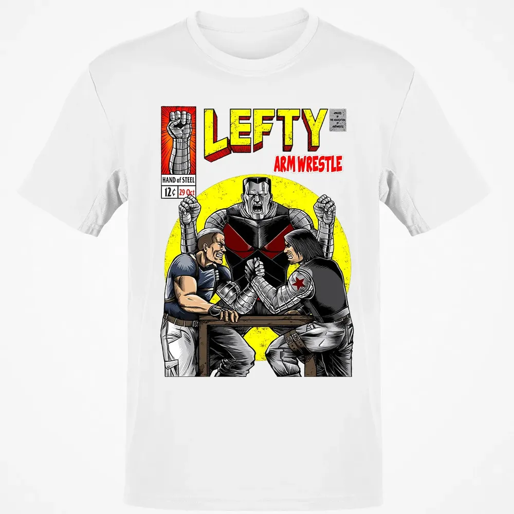 Lefty Arm Wrestle Classic Unisex T-Shirt - 13