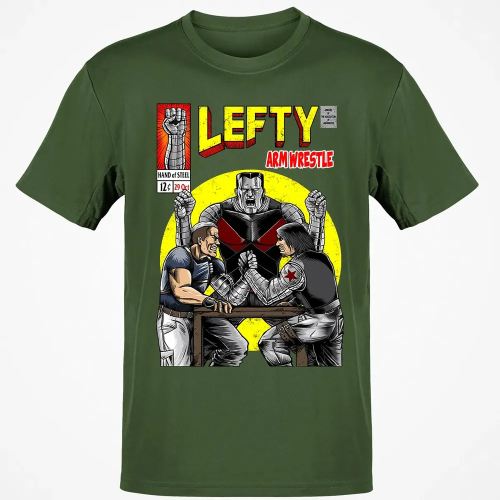 Lefty Arm Wrestle Classic Unisex T-Shirt - 7