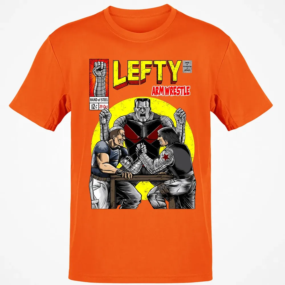 Lefty Arm Wrestle Classic Unisex T-Shirt - 9
