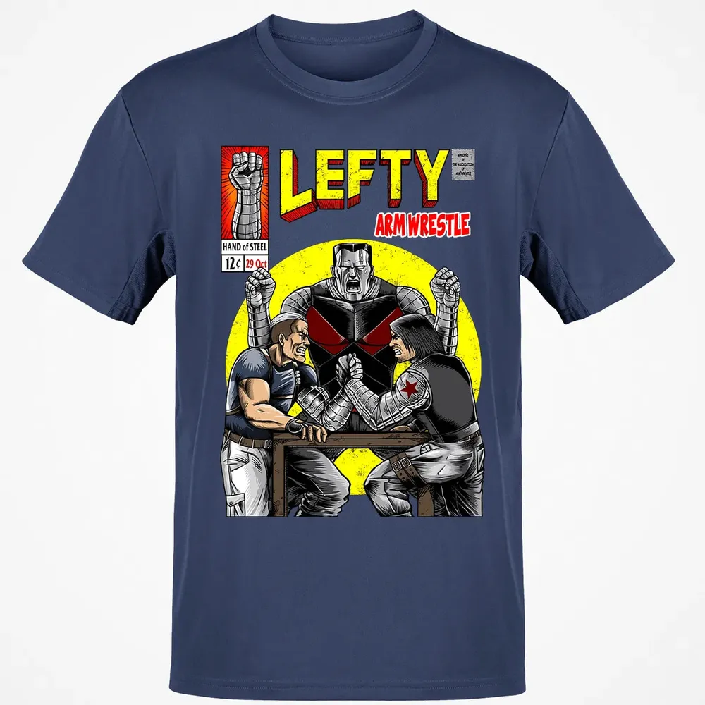 Lefty Arm Wrestle Classic Unisex T-Shirt - 8