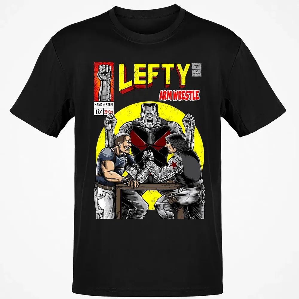 Lefty Arm Wrestle Classic Unisex T-Shirt - 2