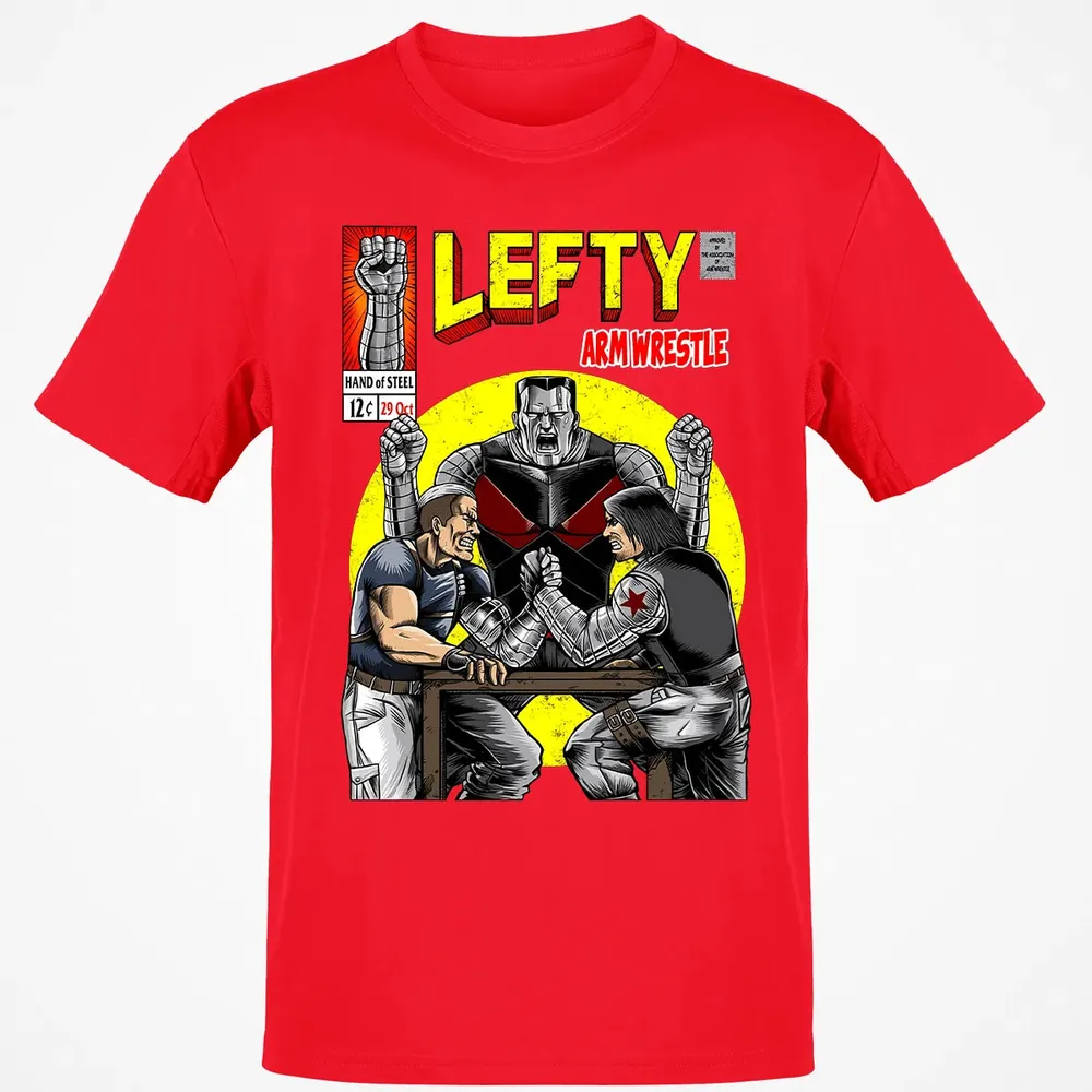 Lefty Arm Wrestle Classic Unisex T-Shirt - 11
