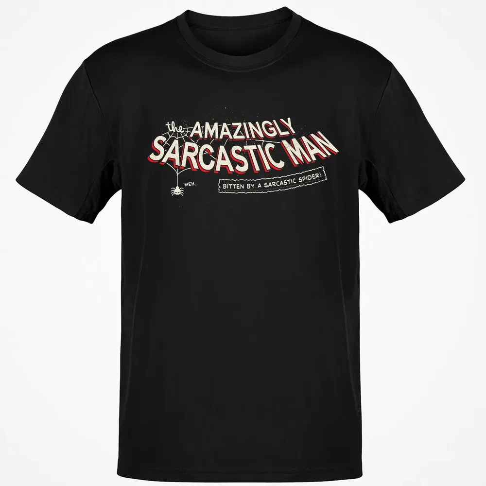 The Amazingly Sarcastic Man Classic Unisex T-Shirt - 2