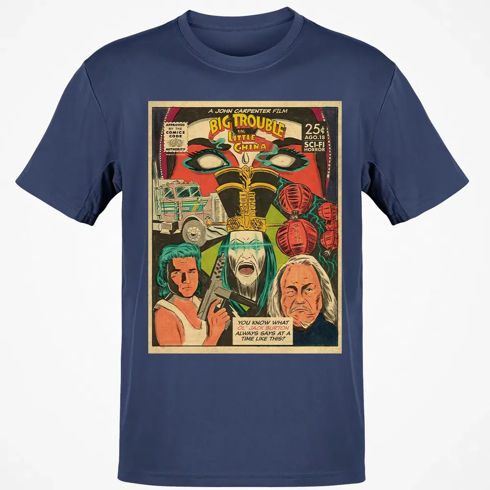 Sci-Fi Horror Comic Classic Unisex T-Shirt - 8