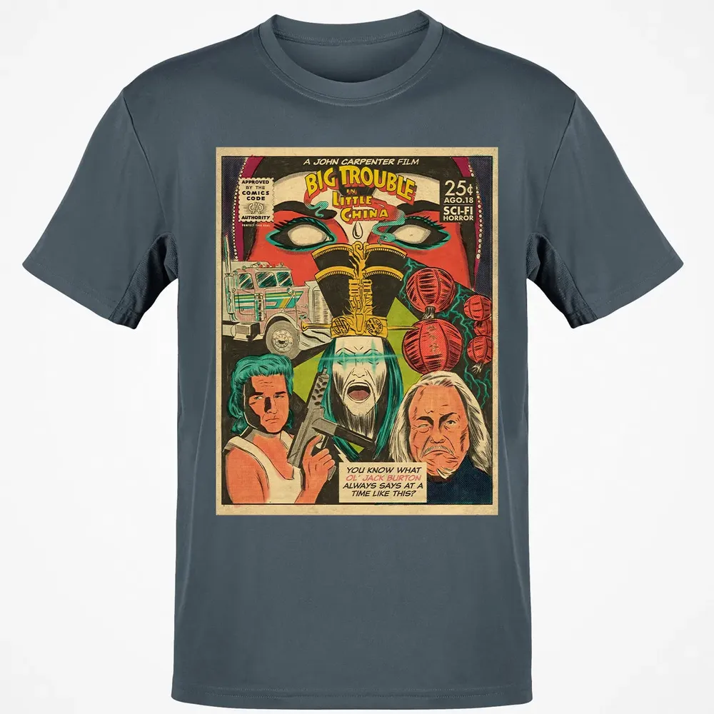 Sci-Fi Horror Comic Classic Unisex T-Shirt - 4