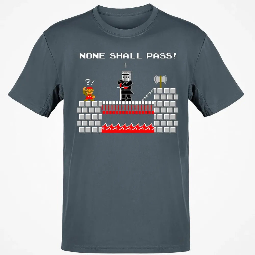 No Plumbers Shall Pass Classic Unisex T-Shirt - 4