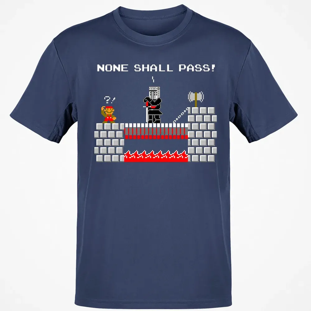 No Plumbers Shall Pass Classic Unisex T-Shirt - 8