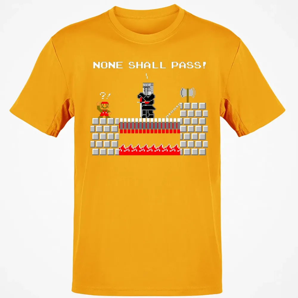 No Plumbers Shall Pass Classic Unisex T-Shirt - 5