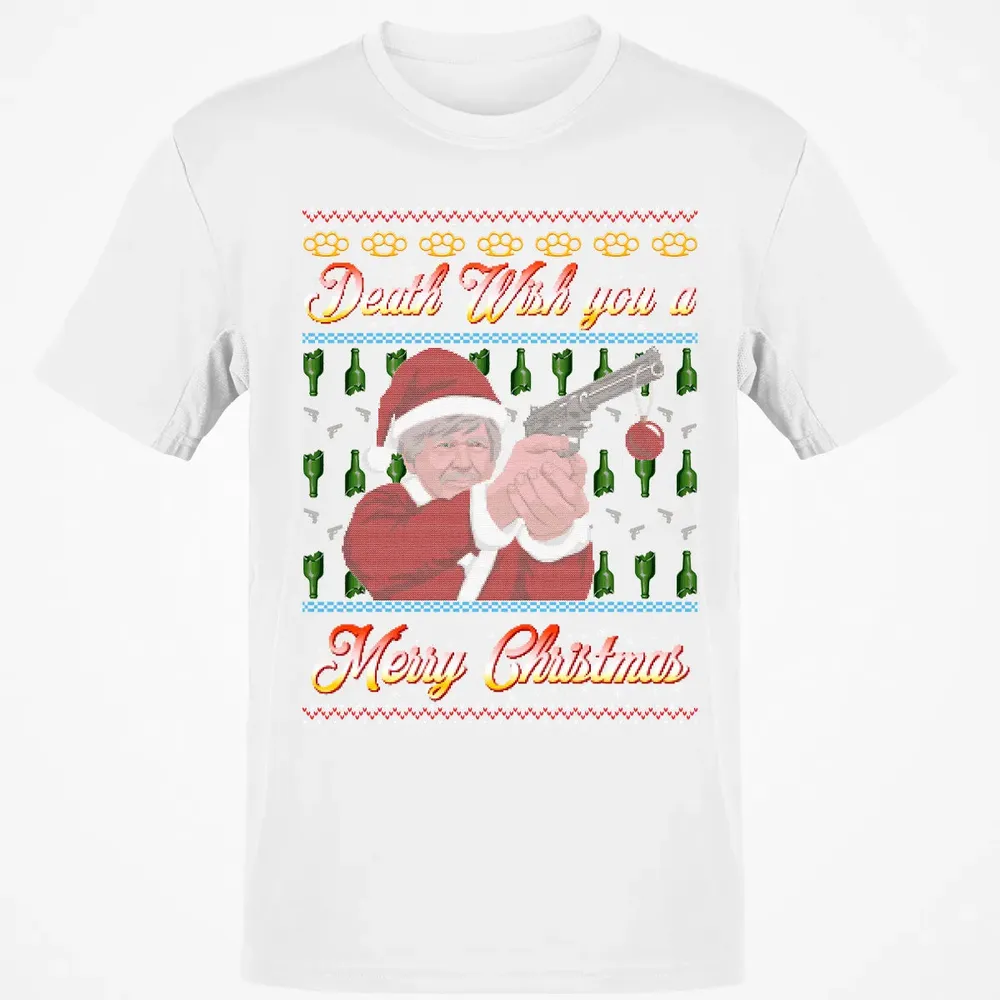 Death wish you a Merry Christmas Classic Unisex T-Shirt - 13